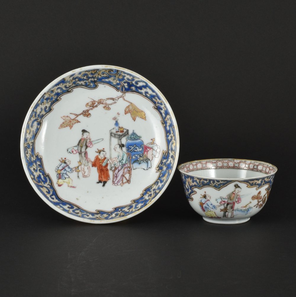 Famille rose Porcelain Yongzheng (1723-1735), China Famille rose Porcelain Yongzheng (1723-1735), China