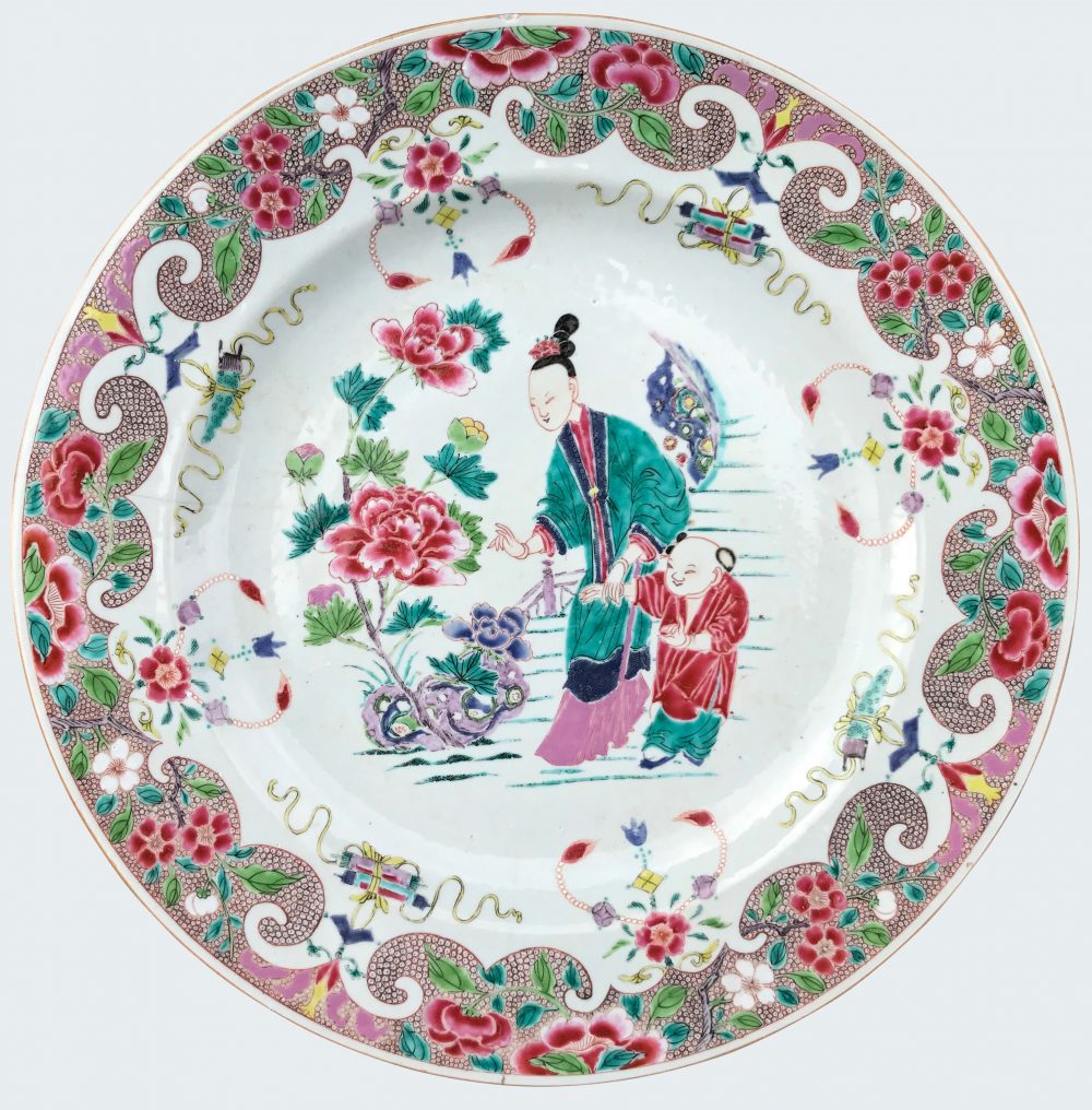 Famille rose Porcelain Late Yongzheng (1723-1735), early Qianlong period (1736-1795), ca. 1730/1740, 