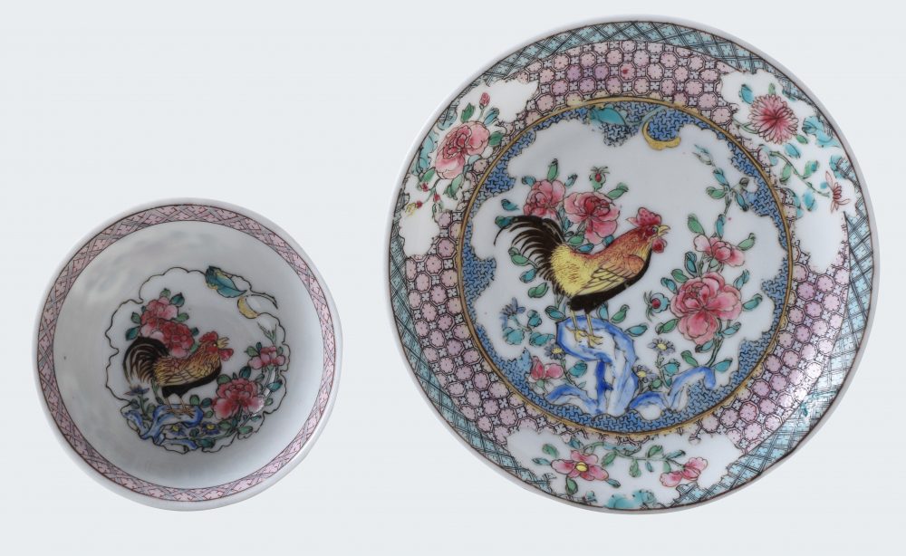 Famille rose Porcelain Yongzheng (1723-1735), ca. 1730, China Famille rose Porcelain Yongzheng (1723-1735), ca. 1730, China