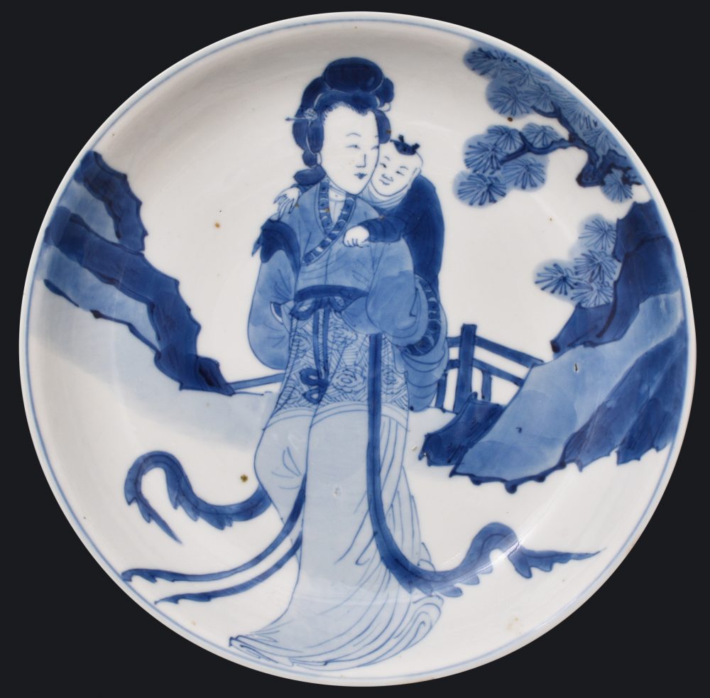 Porcelain kangxi (1662-1722), China