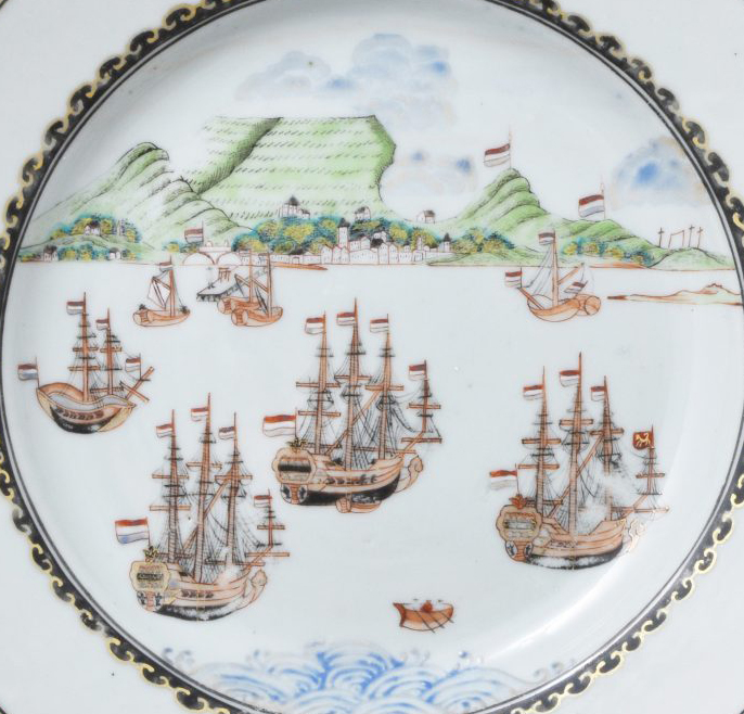 Porcelain Qianlong (1735-1795), circa 1740, China