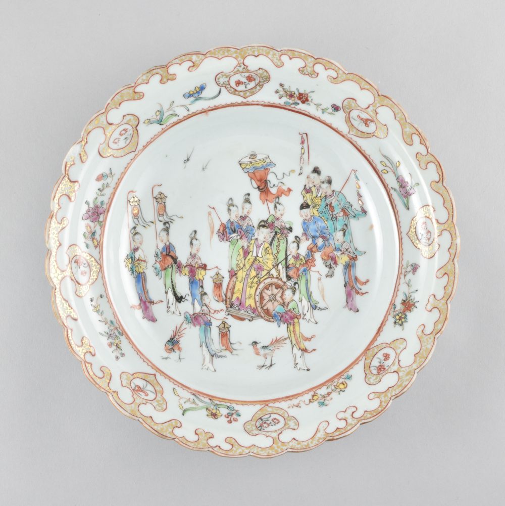 Famille rose Porcelain Qianlong (1735-1795), circa 1760, China Famille rose Porcelain Qianlong (1735-1795), circa 1760, China