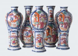 Famille rose Porcelain Qianlong (1735-1795), China Famille rose Porcelain Qianlong (1735-1795), China