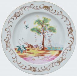 Famille rose Porcelain Qianlong (1735-1795), ca. 1750, China Famille rose Porcelain Qianlong (1735-1795), ca. 1750, China