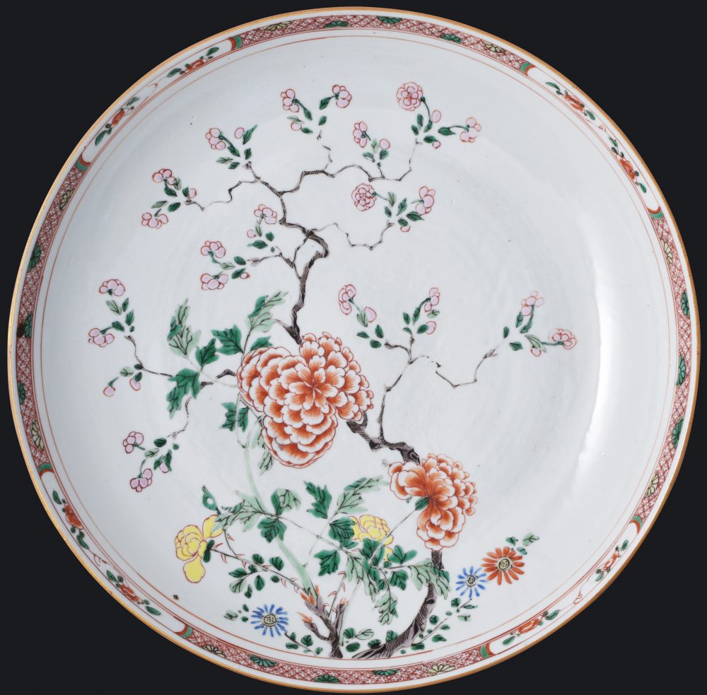 Famille verte Porcelain Kangxi (1662-1722), China Famille verte Porcelain Kangxi (1662-1722), China