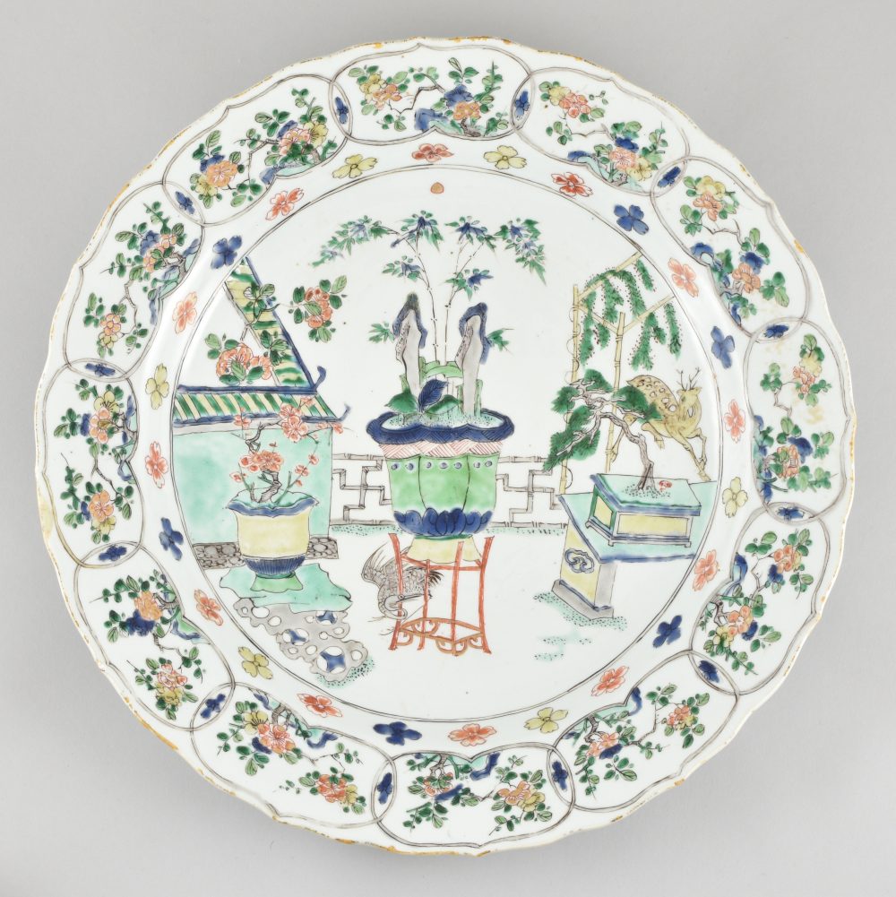 Famille verte Porcelain Kangxi (1662-1722), China Famille verte Porcelain Kangxi (1662-1722), China