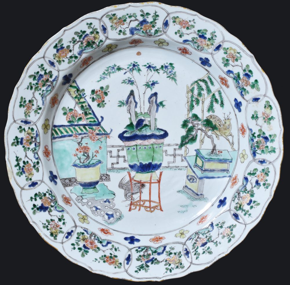 Famille verte Porcelain Kangxi (1662-1722), China Famille verte Porcelain Kangxi (1662-1722), China