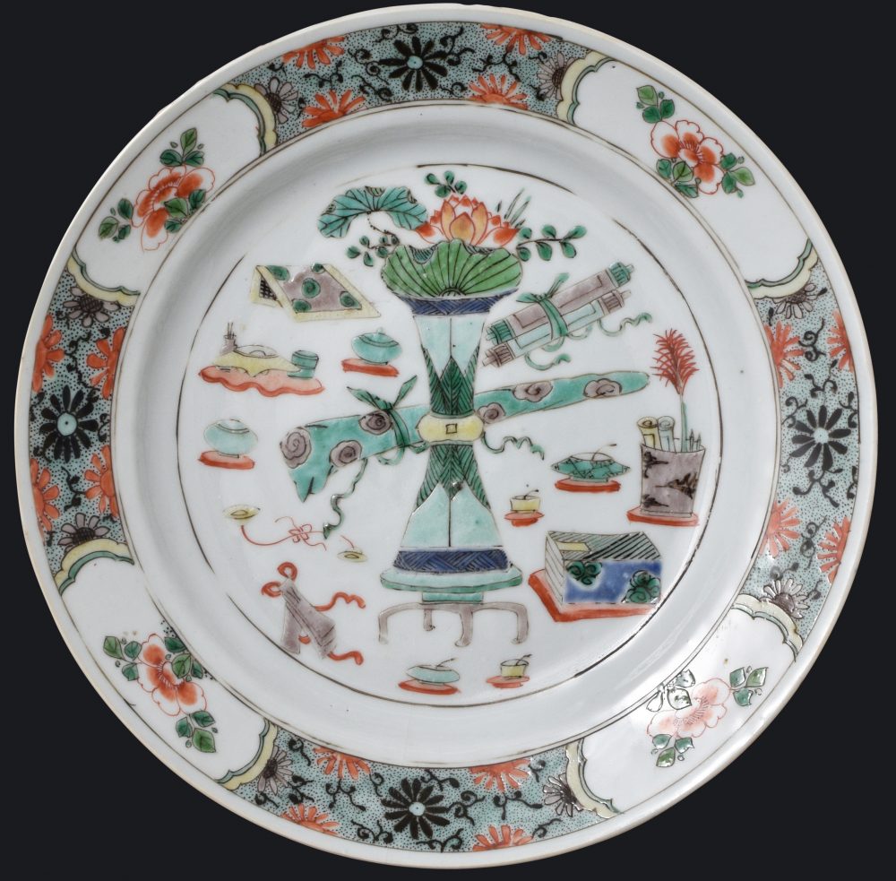 Famille verte Porcelain Kangxi (1662-1722), China Famille verte Porcelain Kangxi (1662-1722), China