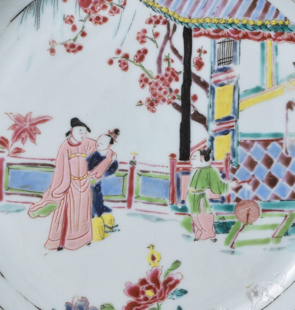 Famille rose Porcelain Yongzheng (1723-1735), China Famille rose Porcelain Yongzheng (1723-1735), China