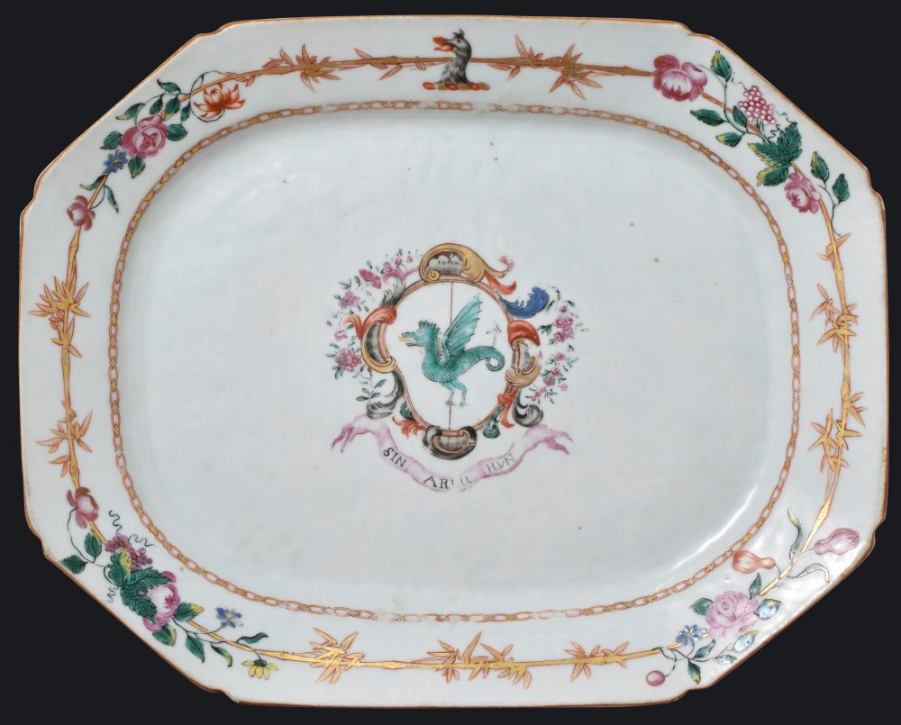 Porcelain Qianlong (1735-1795), circa 1770, China Porcelain Qianlong (1735-1795), circa 1770, China