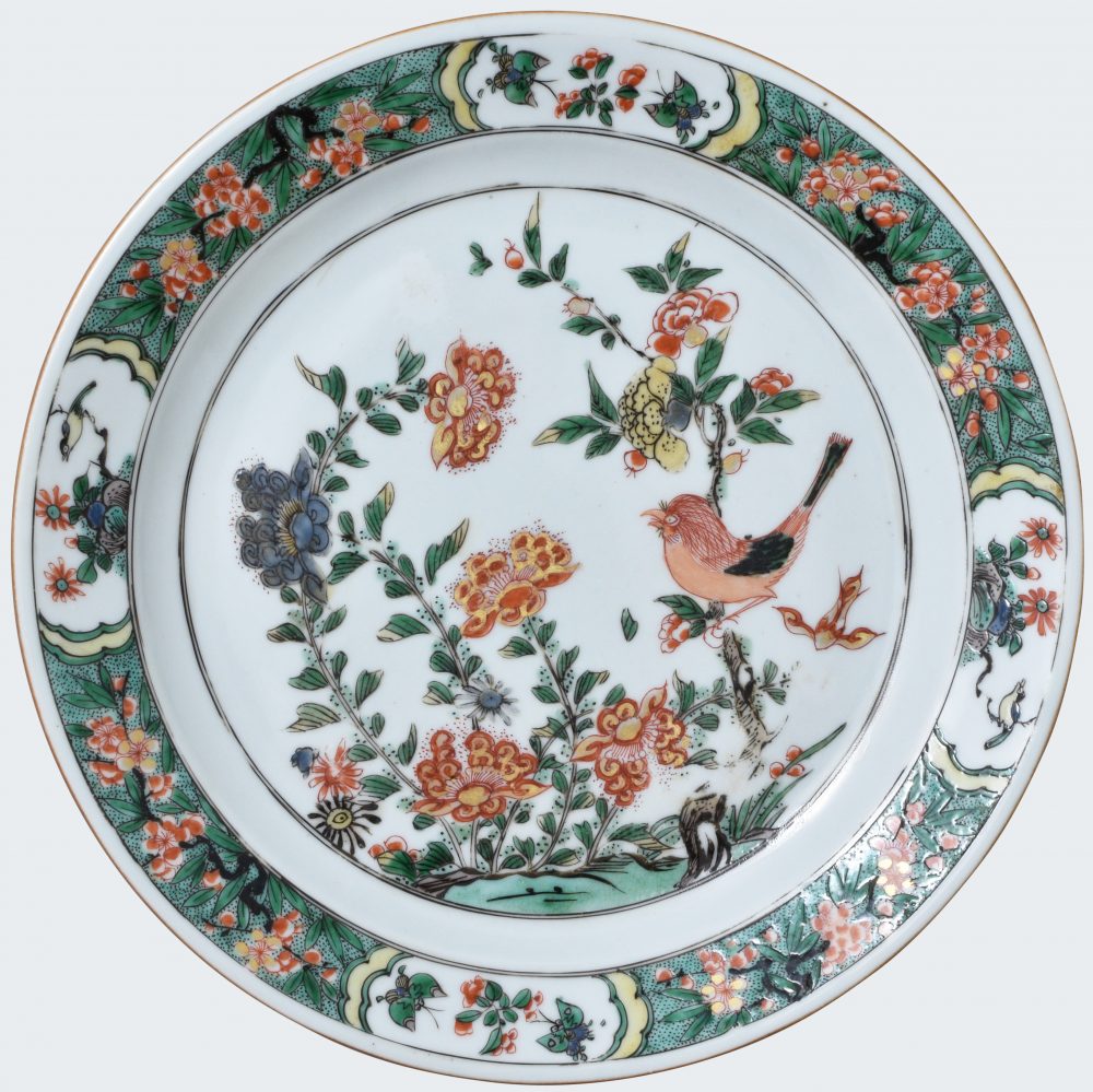 Famille verte Porcelain Kangxi (1662-1722), china Famille verte Porcelain Kangxi (1662-1722), china