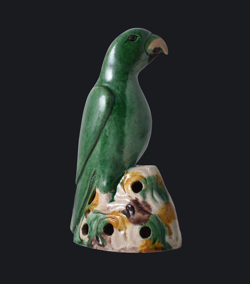 Famille verte Porcelain decorated with famille verte enamels on the biscuit Kangxi (1662-1722), China Famille verte Porcelain decorated with famille verte enamels on the biscuit Kangxi (1662-1722), China