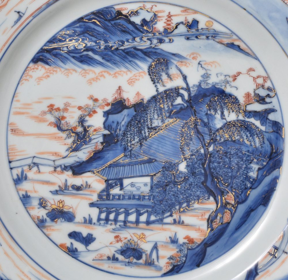 Porcelain Kangxi (1662-1722), ca. 1680/1700, China Porcelain Kangxi (1662-1722), ca. 1680/1700, China