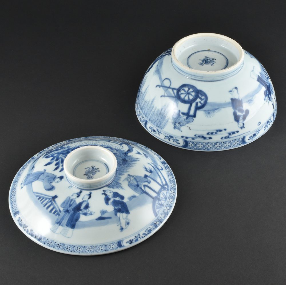 Porcelain Kangxi (1662-1722), China Porcelain Kangxi (1662-1722), China