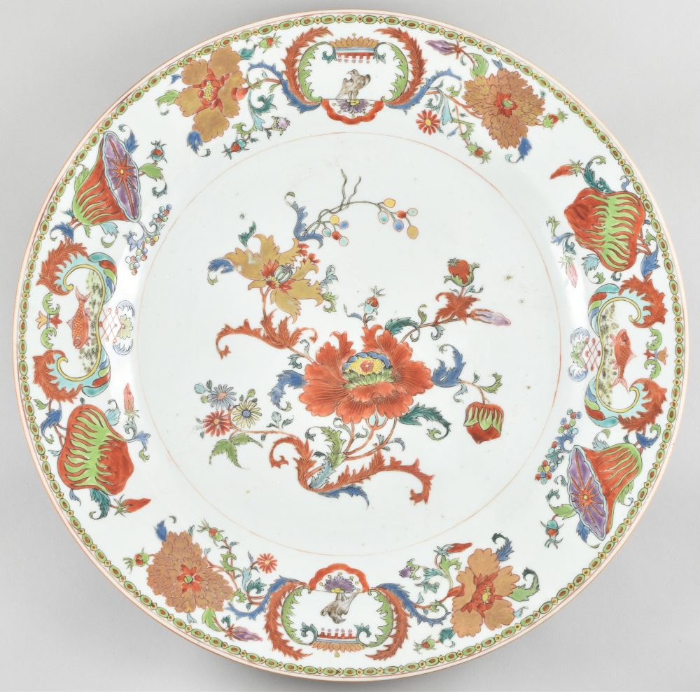 Famille rose Porcelaine Qianlong (1735-1795), ca. 1745, China Famille rose Porcelaine Qianlong (1735-1795), ca. 1745, China