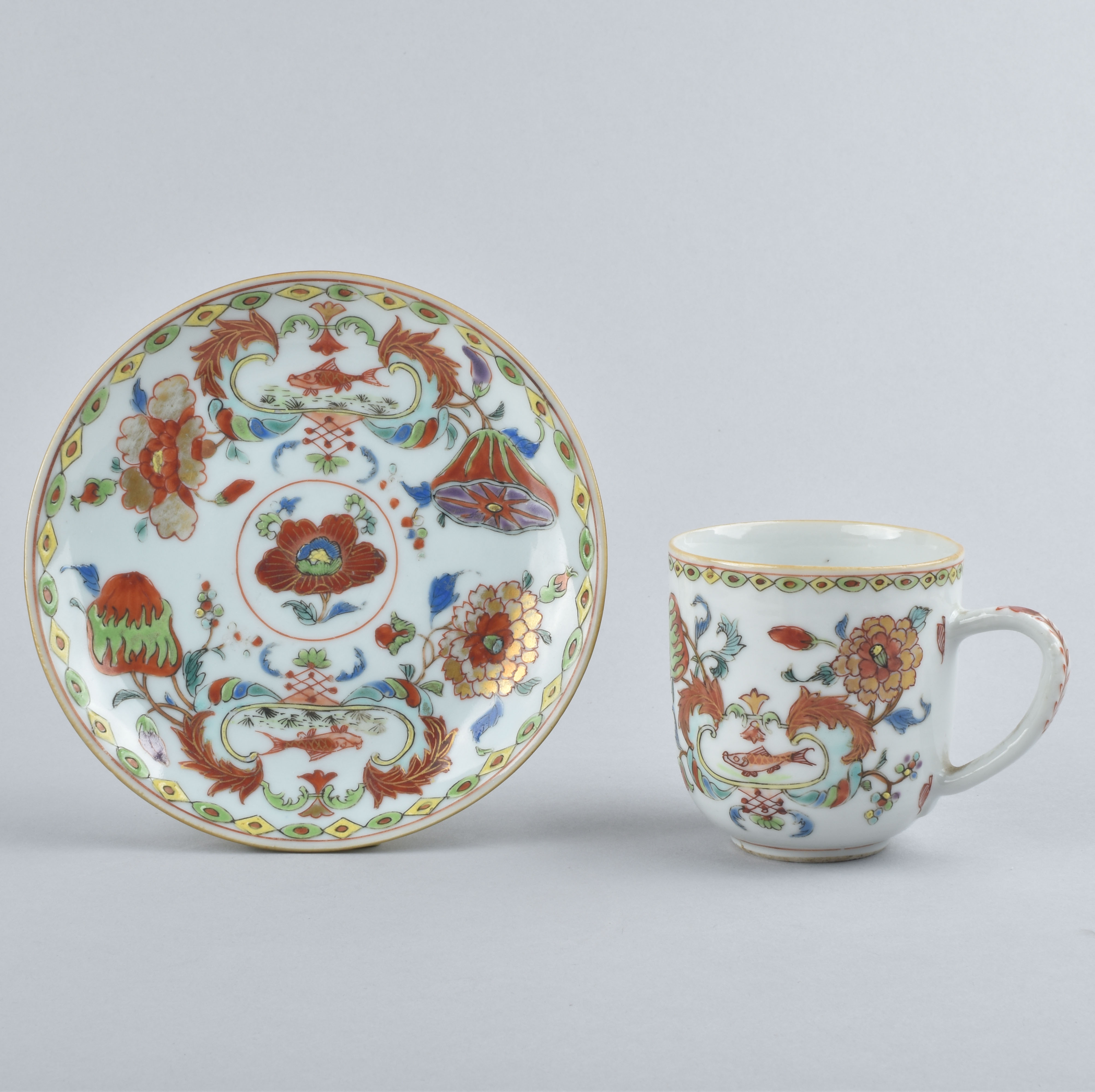Famille rose Porcelain Qianlong (1735-1795), ca. 1745, China Famille rose Porcelain Qianlong (1735-1795), ca. 1745, China
