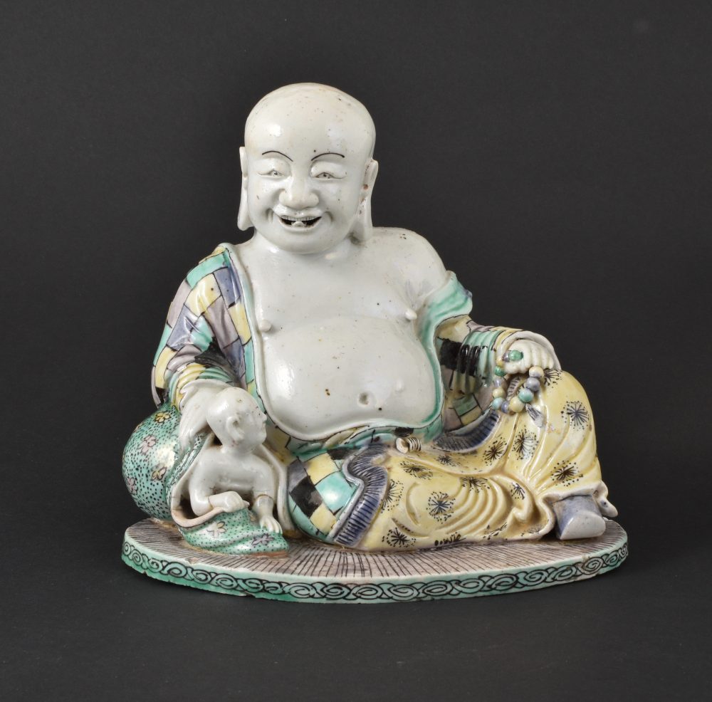 Famille verte Porcelain (biscuit) Kangxi (1662-1722), China Famille verte Porcelain (biscuit) Kangxi (1662-1722), China
