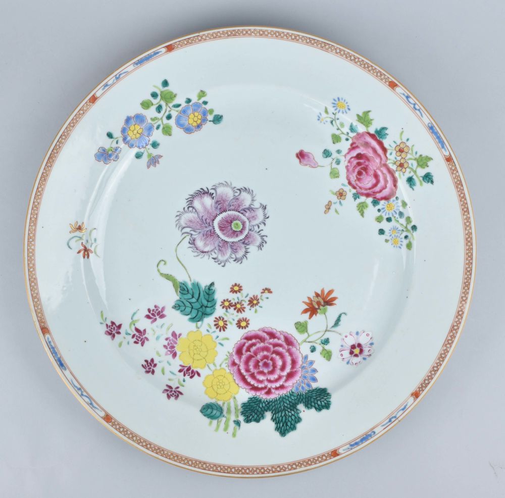 Famille rose Porcelain Qianlong (1735-1795), ca. 1760/70, China Famille rose Porcelain Qianlong (1735-1795), ca. 1760/70, China