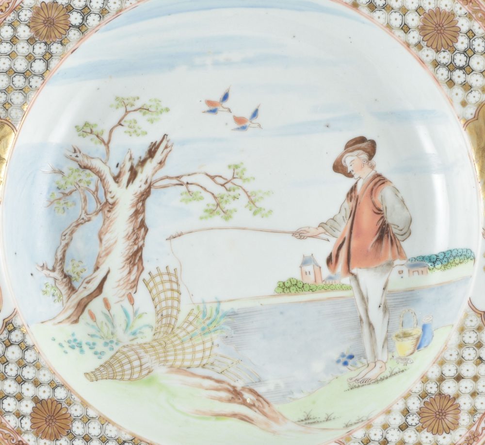 Porcelain Qianlong (1735-1795), circa 1740, China Porcelain Qianlong (1735-1795), circa 1740, China