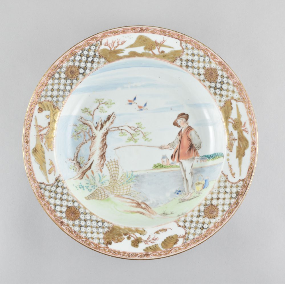 Porcelain Qianlong (1735-1795), circa 1740, China Porcelain Qianlong (1735-1795), circa 1740, China