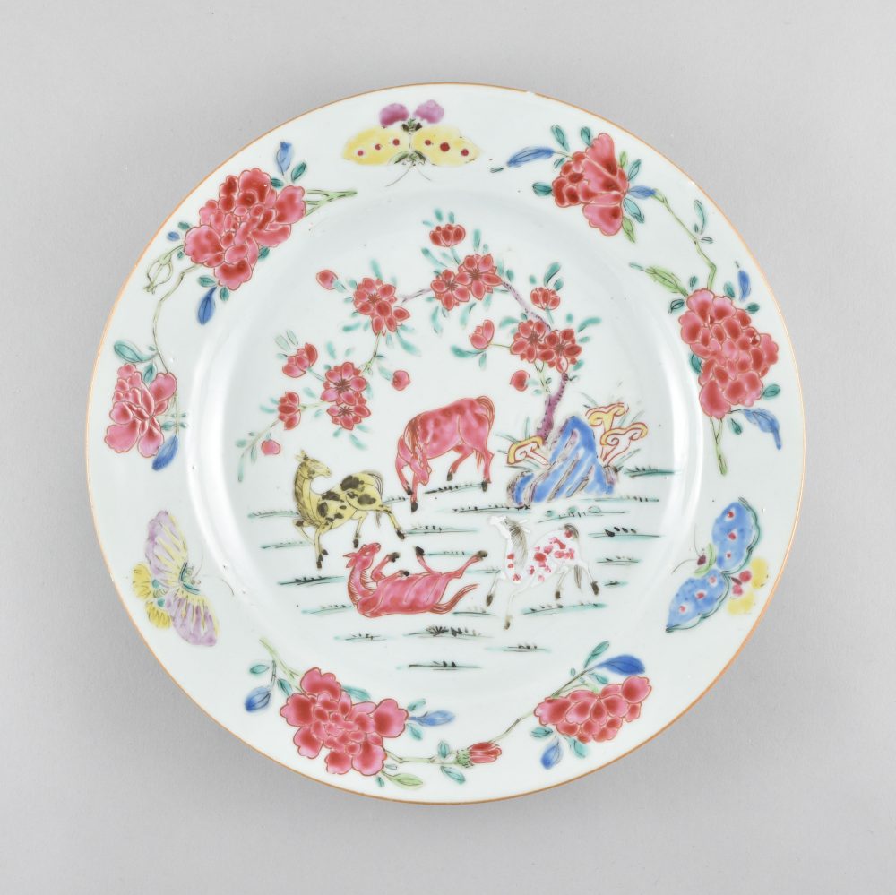 Famille rose Porcelain Yongzheng (1723-1735), ca. 1730/1740, China