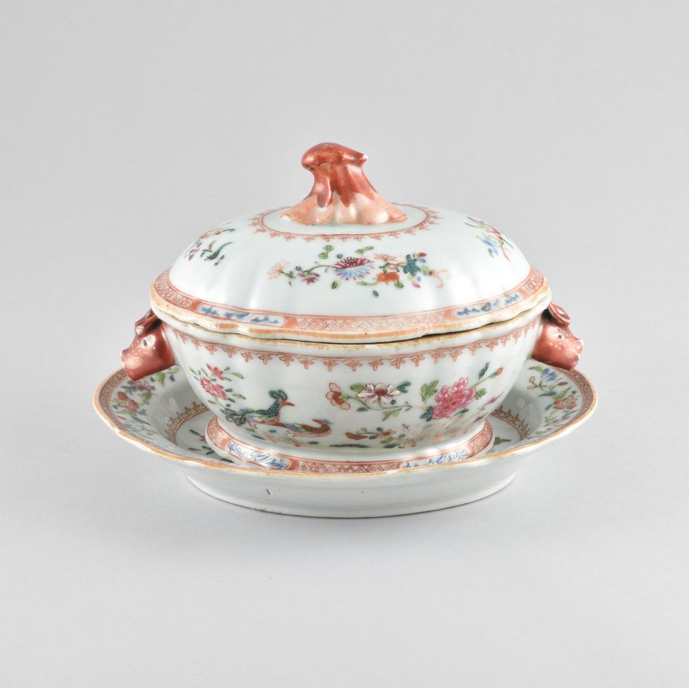 Famille rose Porcelain Qianlong (1735-1795), Chine Famille rose Porcelain Qianlong (1735-1795), Chine