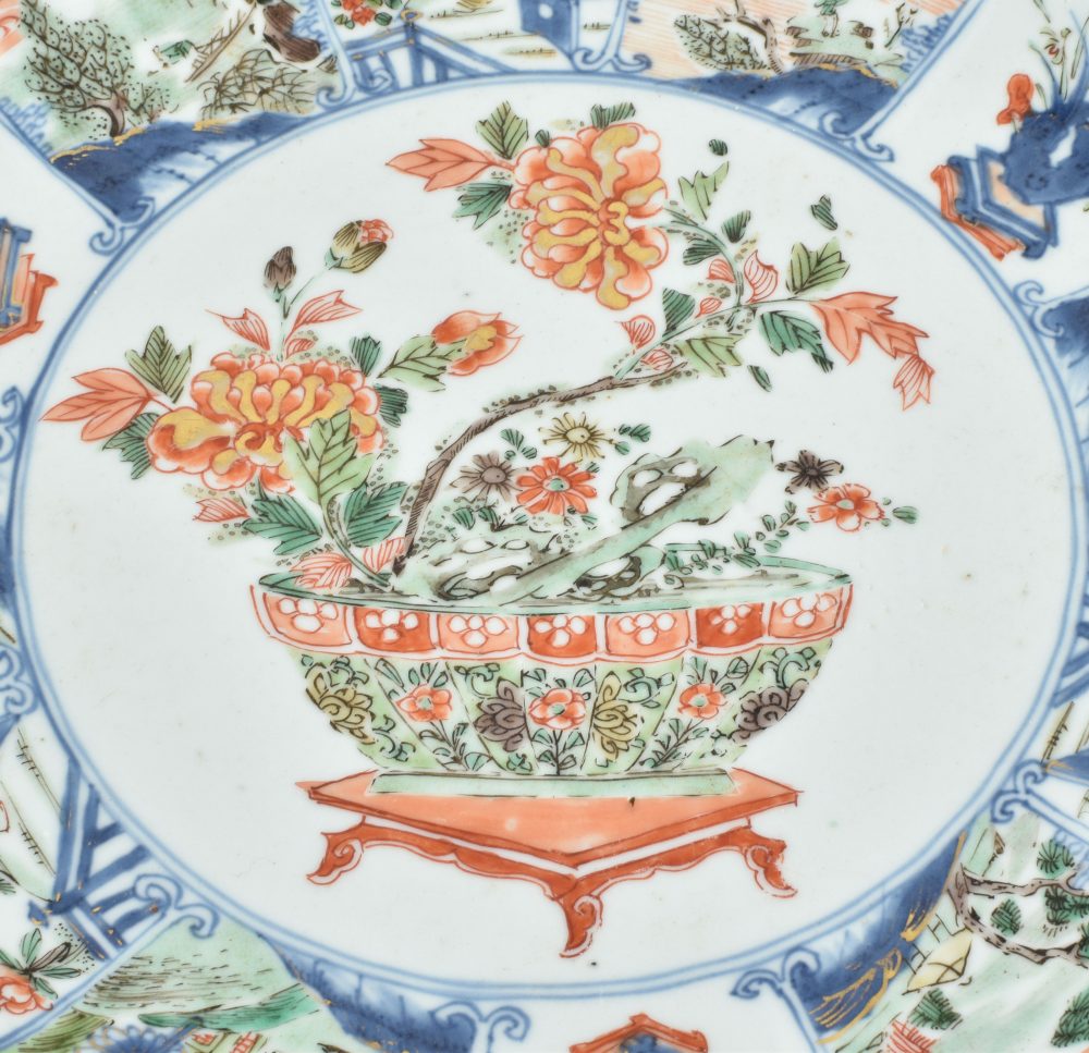 Famille verte Porcelain Kangxi (1662-1722), China Famille verte Porcelain Kangxi (1662-1722), China