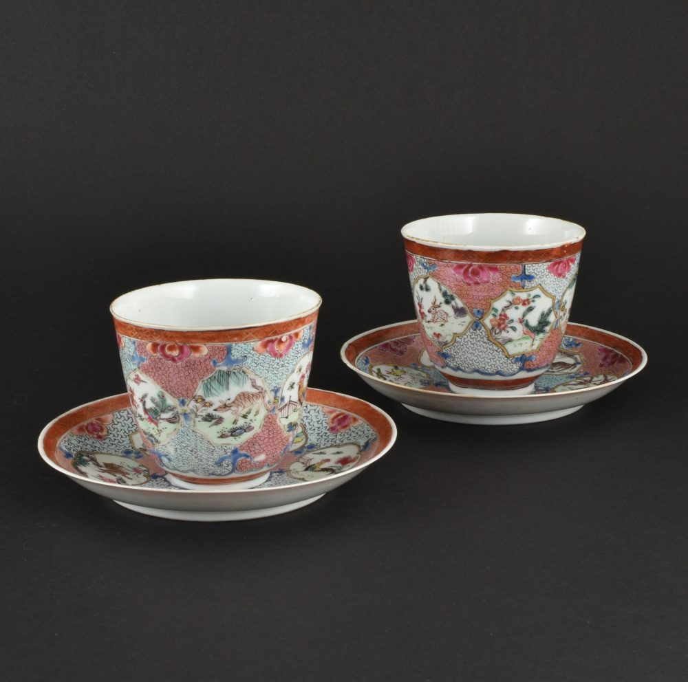 Famille rose Porcelain Yongzheng (1723-1735) ca. 1735, China Famille rose Porcelain Yongzheng (1723-1735) ca. 1735, China
