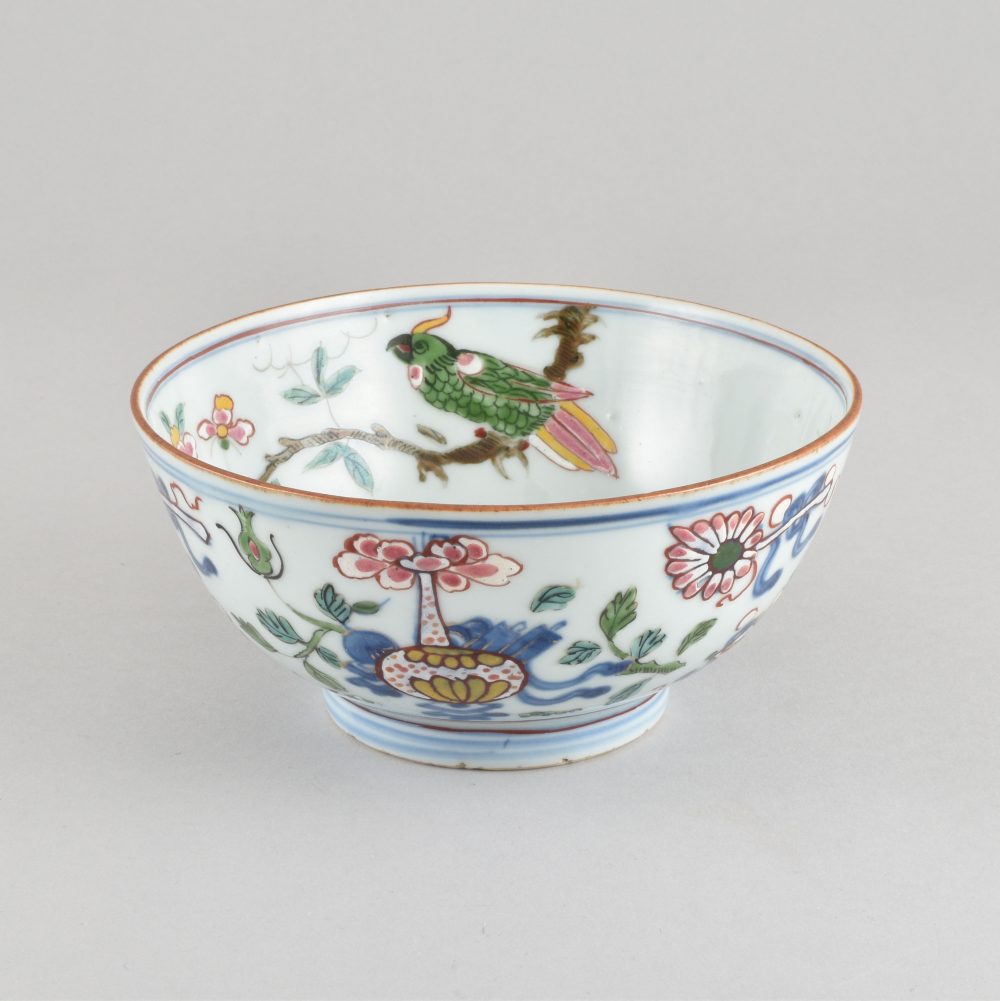 Porcelain The porcelain Kangxi period (1662-1722) ; the decoration made in London ca. 1740/1750, China