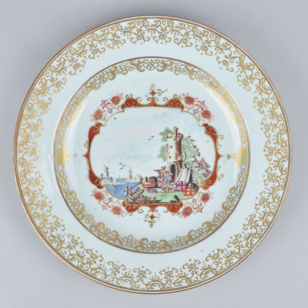 Famille rose Porcelain Qianlong (1735-1795), ca. 1750, China Famille rose Porcelain Qianlong (1735-1795), ca. 1750, China