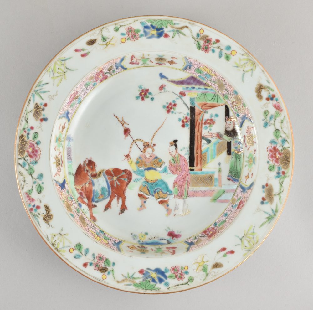 Famille rose Porcelain Late Yongzheng / early Qianlong period, ca. 1735/1740, China Famille rose Porcelain Late Yongzheng / early Qianlong period, ca. 1735/1740, China
