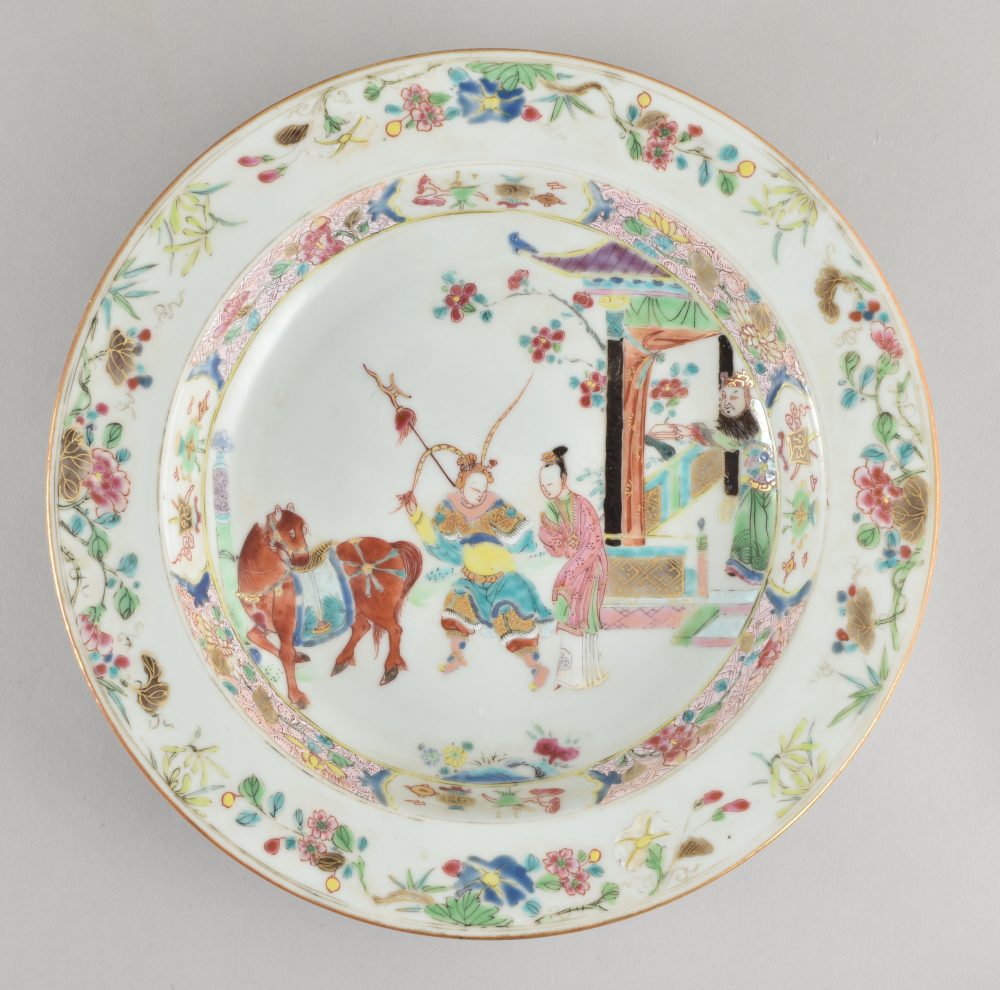 Famille rose Porcelain Late Yongzheng / early Qianlong period, ca. 1735/1740, China