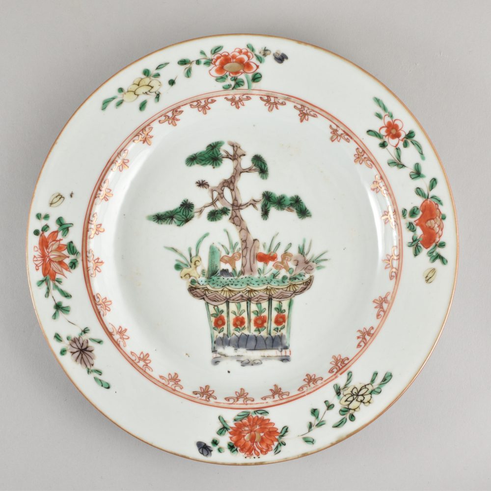 Famille verte Porcelain Kangxi (1662-1722), China Famille verte Porcelain Kangxi (1662-1722), China