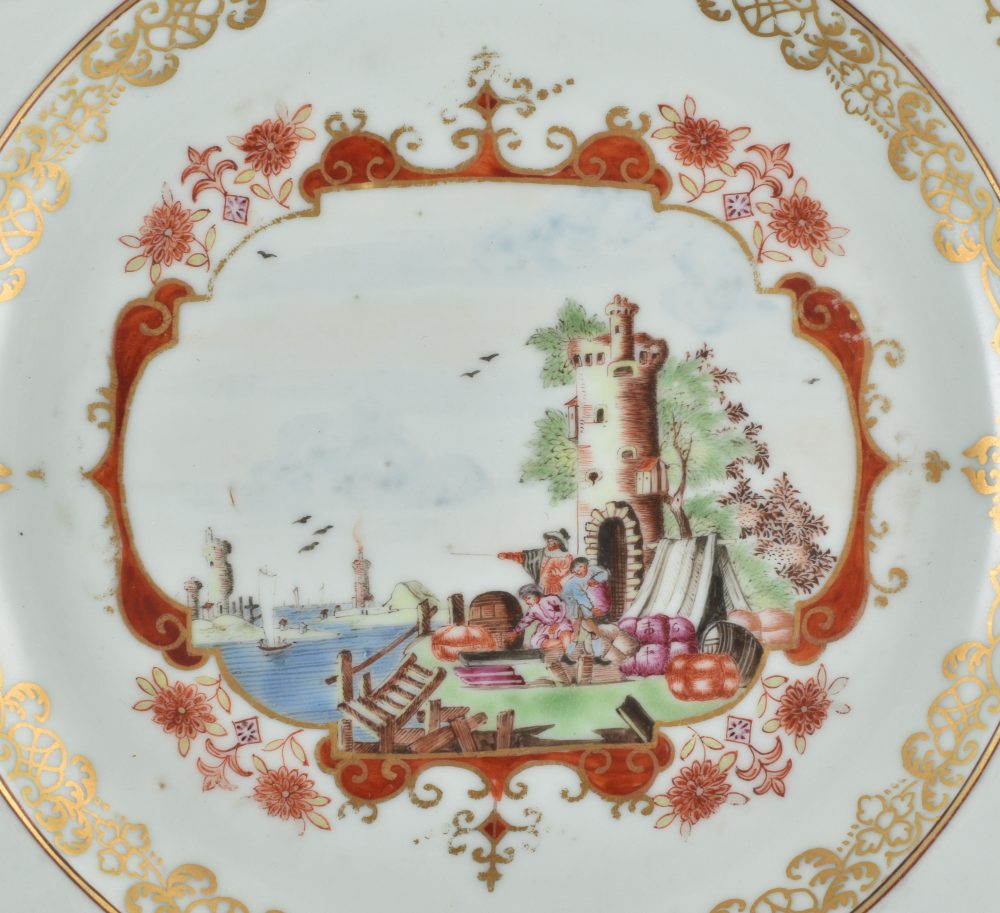 Famille rose Porcelain Qianlong (1735-1795), ca. 1750, China Famille rose Porcelain Qianlong (1735-1795), ca. 1750, China