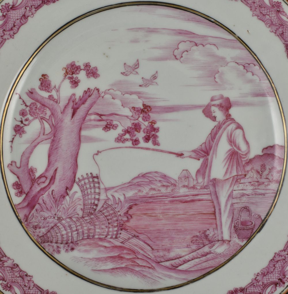 Porcelain Qianlong (1736-1795), ca. 1740-1750, China Porcelain Qianlong (1736-1795), ca. 1740-1750, China