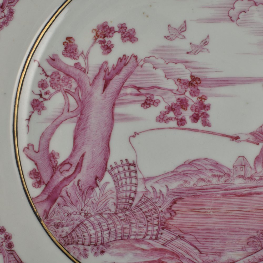 Porcelain Qianlong (1736-1795), ca. 1740-1750, China Porcelain Qianlong (1736-1795), ca. 1740-1750, China
