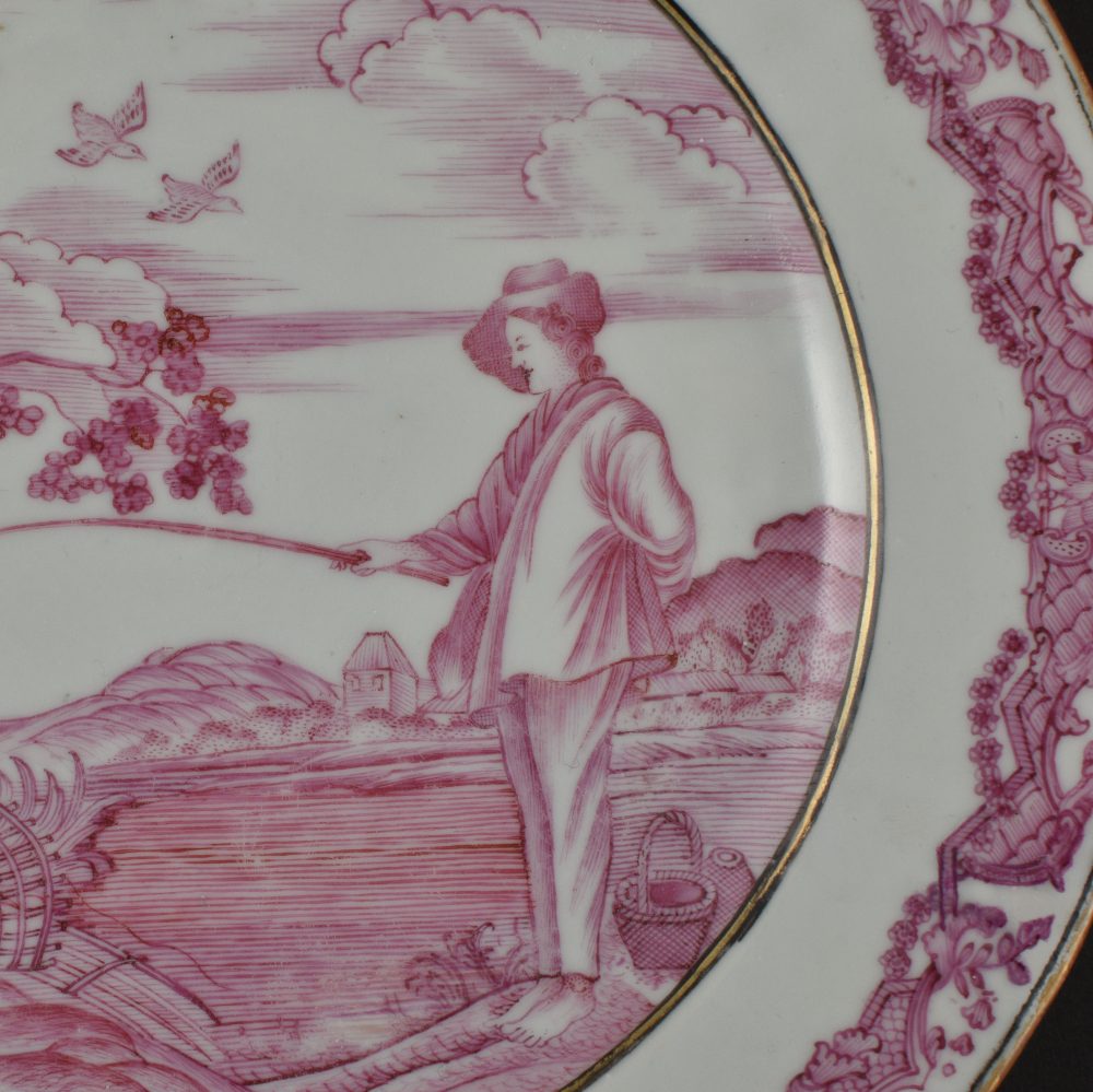 Porcelain Qianlong (1736-1795), ca. 1740-1750, China Porcelain Qianlong (1736-1795), ca. 1740-1750, China