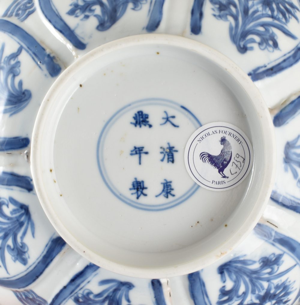 Porcelain Kangxi (1662-1722), China Porcelain Kangxi (1662-1722), China