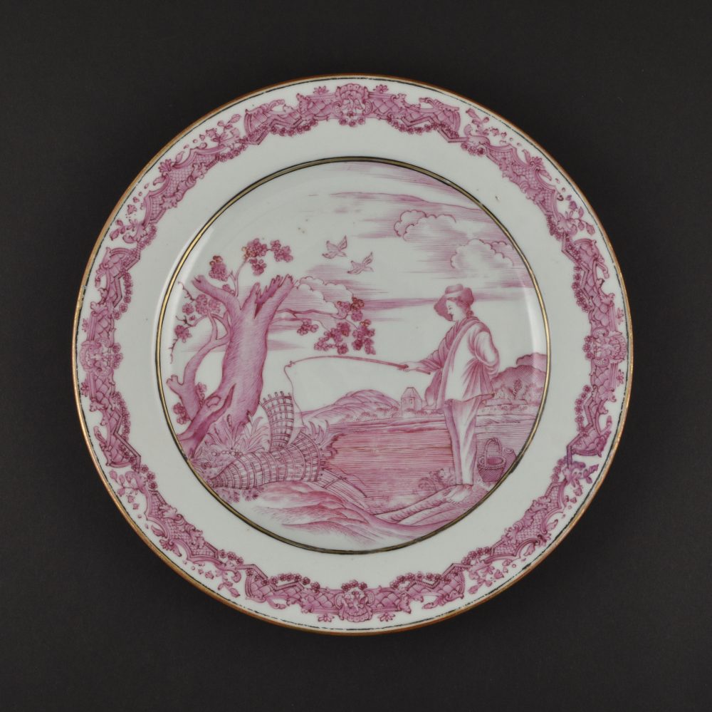 Porcelain Qianlong (1736-1795), ca. 1740-1750, China Porcelain Qianlong (1736-1795), ca. 1740-1750, China