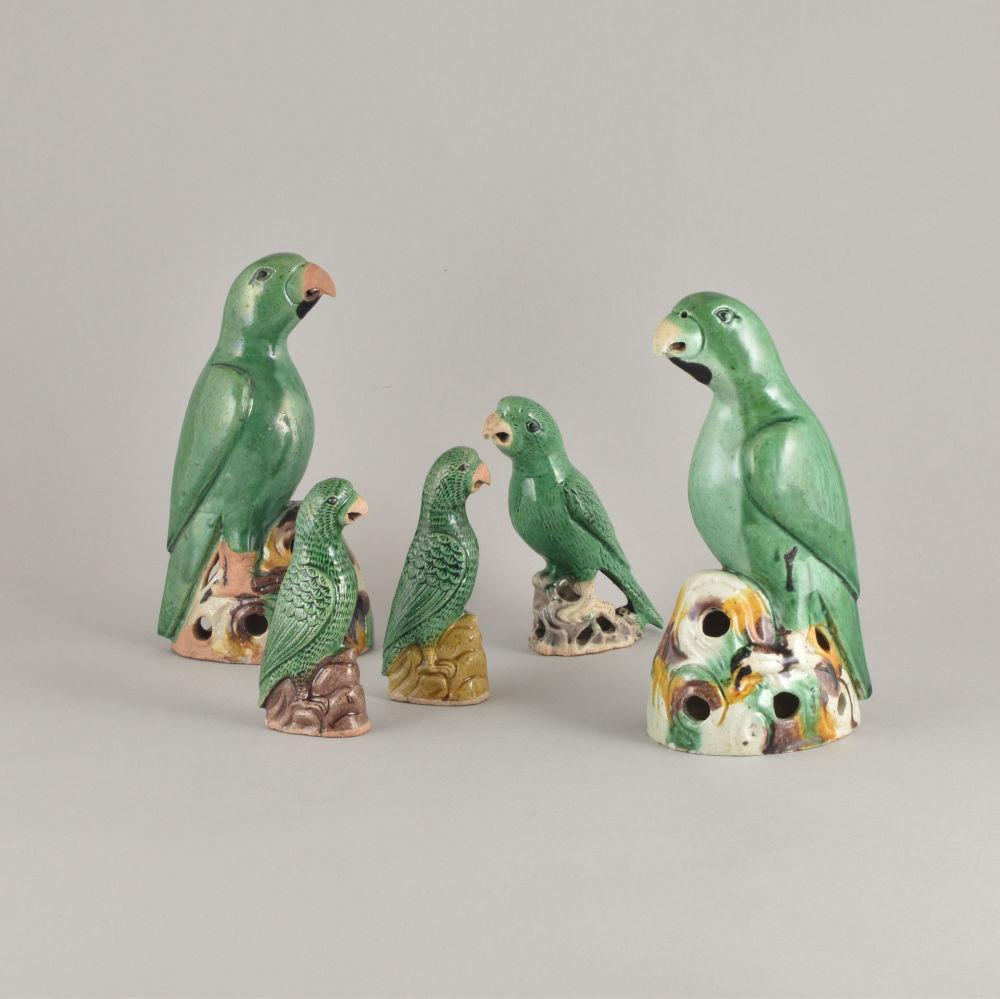 Famille verte Porcelain (biscuit) Kangxi (1662-1722), China