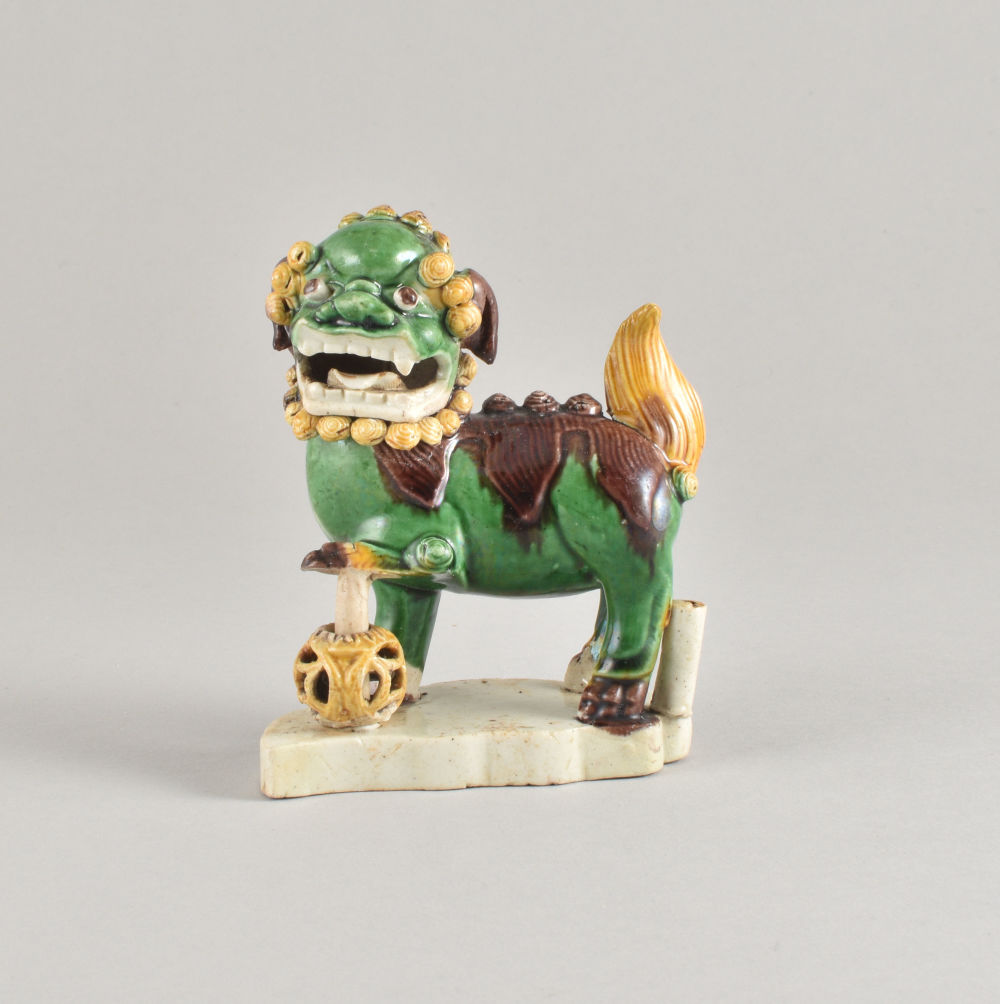 Famille verte Porcelain (biscuit) Kangxi (1662-1722), China Famille verte Porcelain (biscuit) Kangxi (1662-1722), China