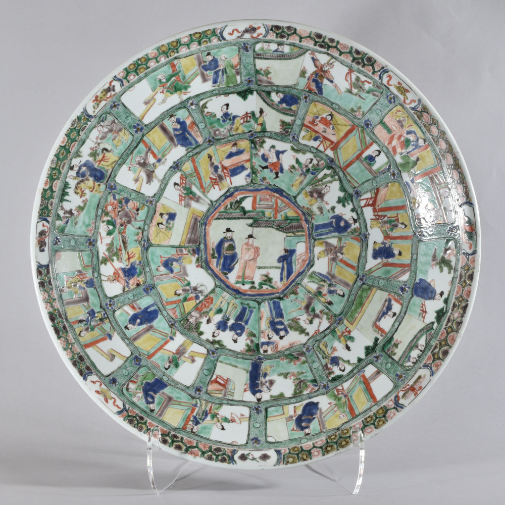 Famille verte Porcelain Kangxi (1662-1722), China Famille verte Porcelain Kangxi (1662-1722), China