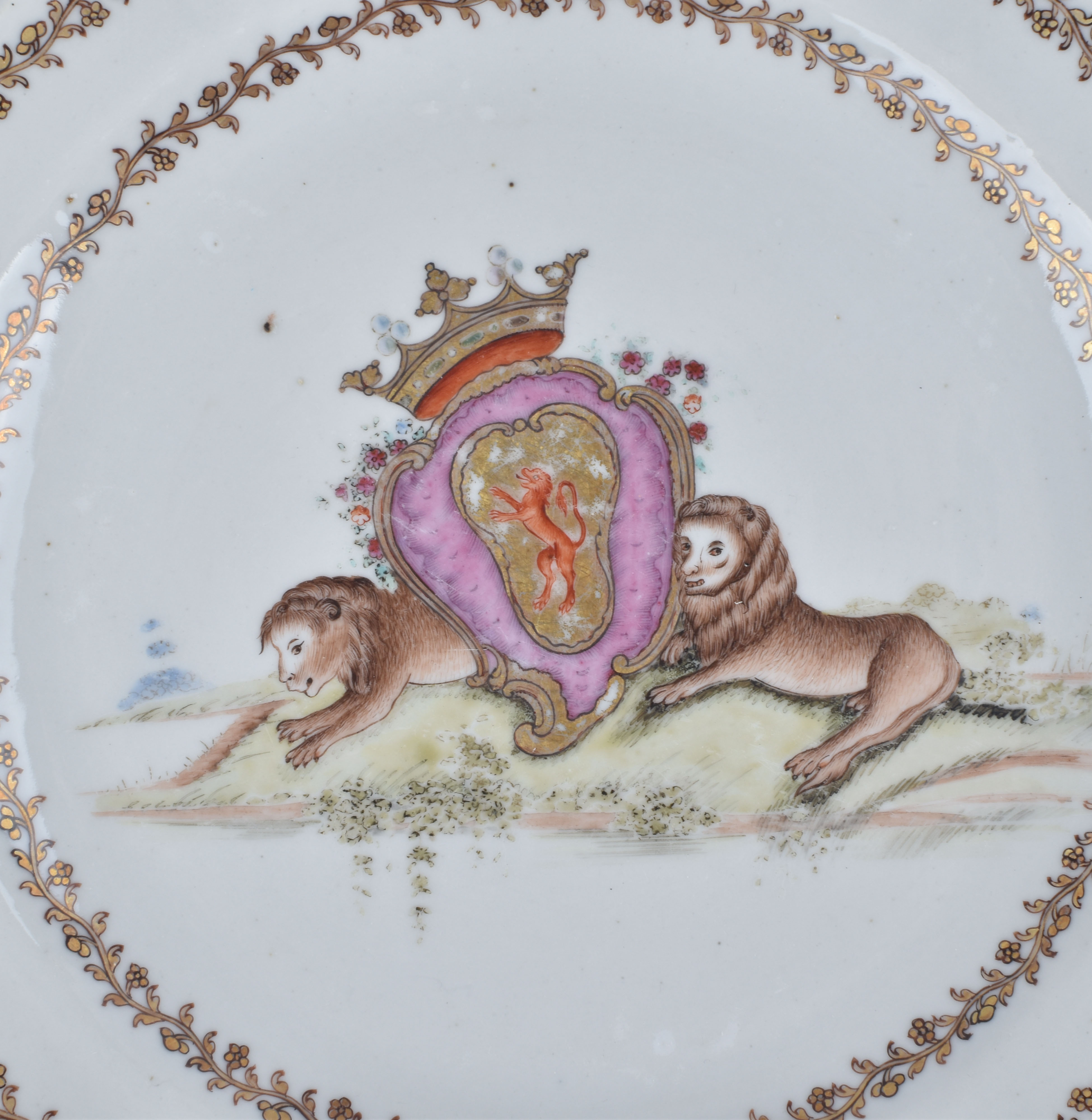 Porcelain Qianlong (1735-1795), ca. 1760, China Porcelain Qianlong (1735-1795), ca. 1760, China