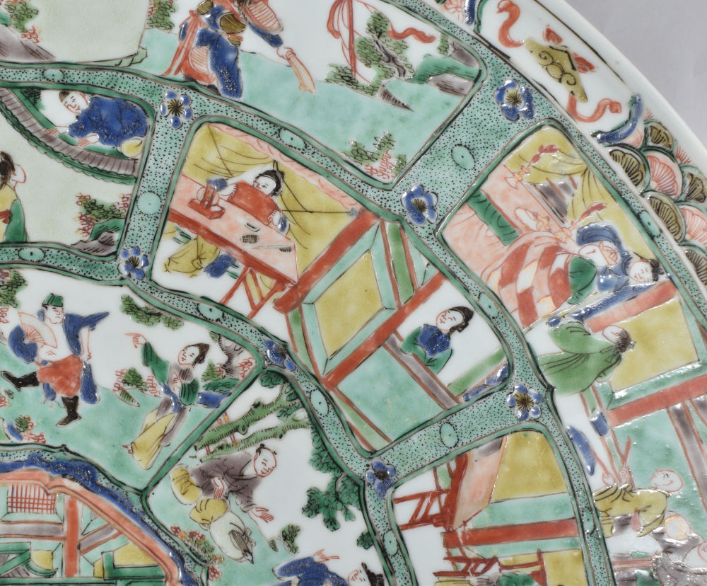 Famille verte Porcelain Kangxi (1662-1722), China Famille verte Porcelain Kangxi (1662-1722), China