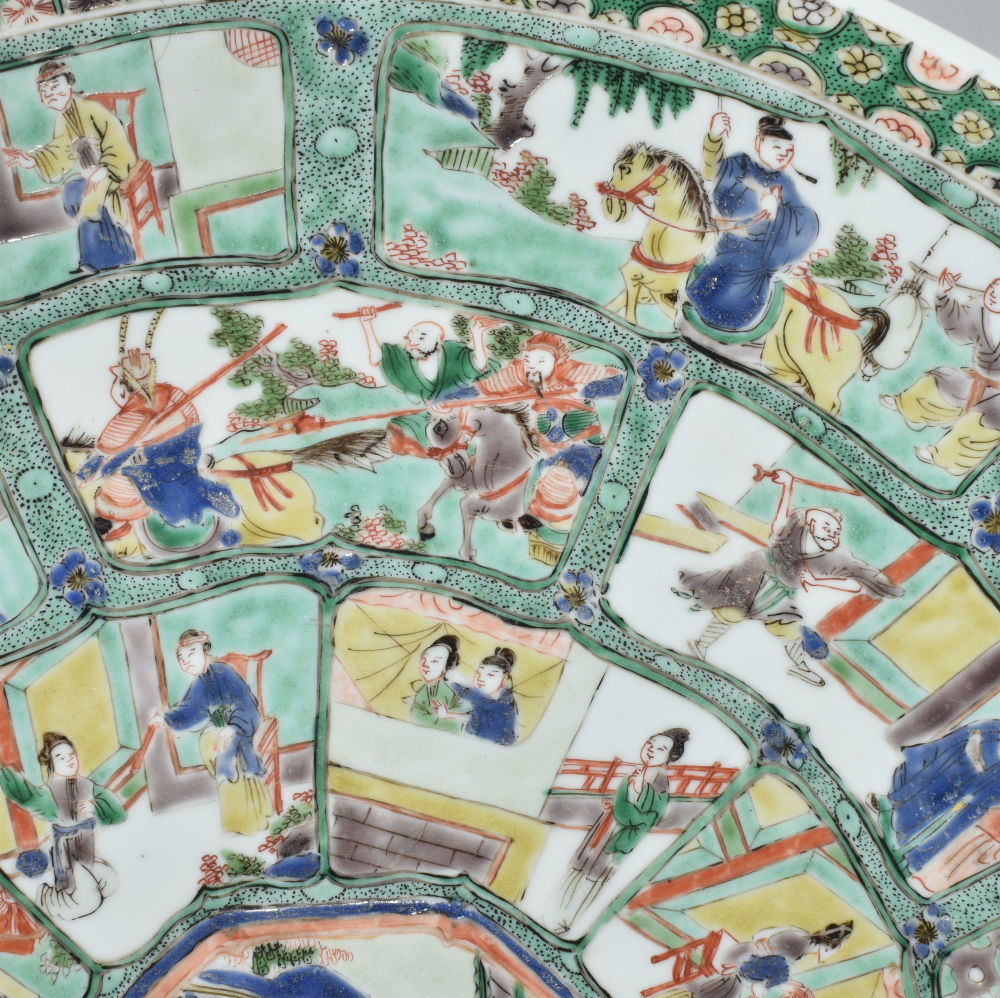 Famille verte Porcelain Kangxi (1662-1722), China Famille verte Porcelain Kangxi (1662-1722), China