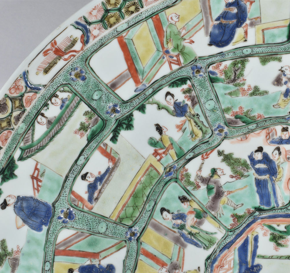 Famille verte Porcelain Kangxi (1662-1722), China Famille verte Porcelain Kangxi (1662-1722), China