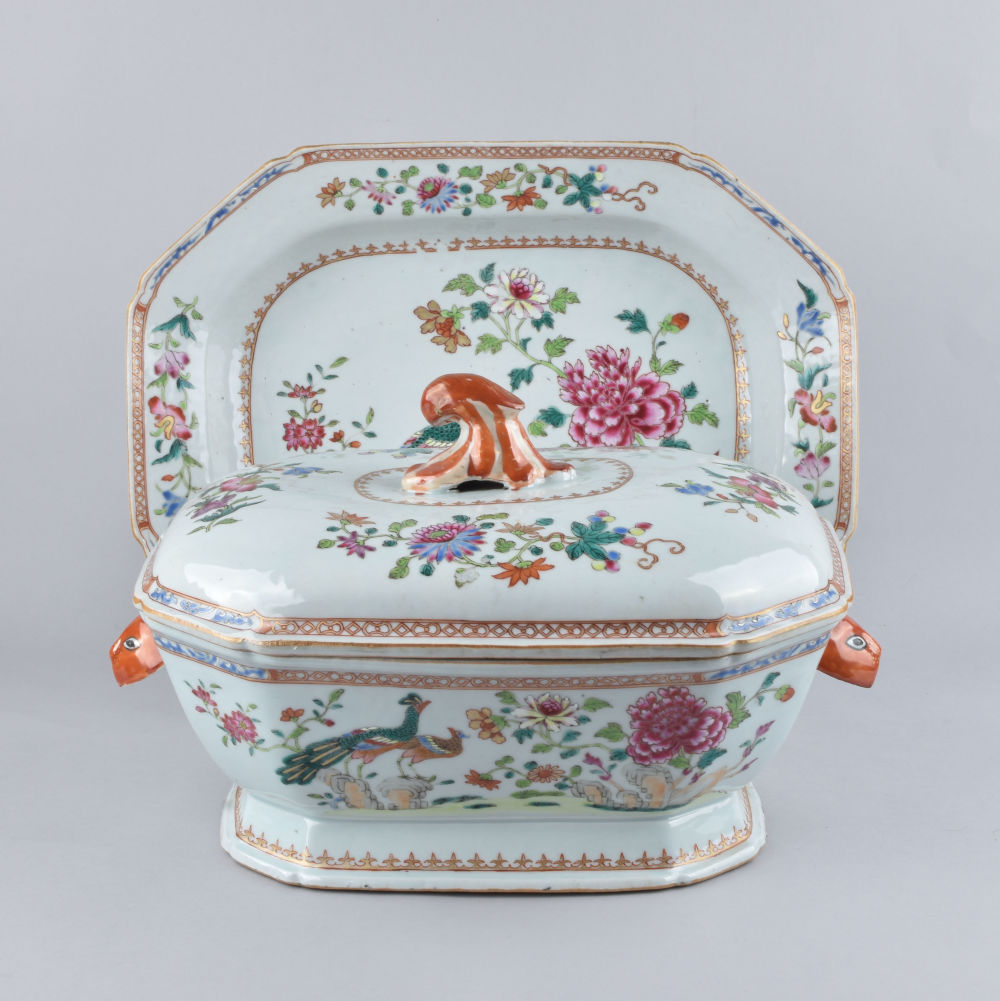 Famille rose Porcelain Qianlong (1735-1795), China