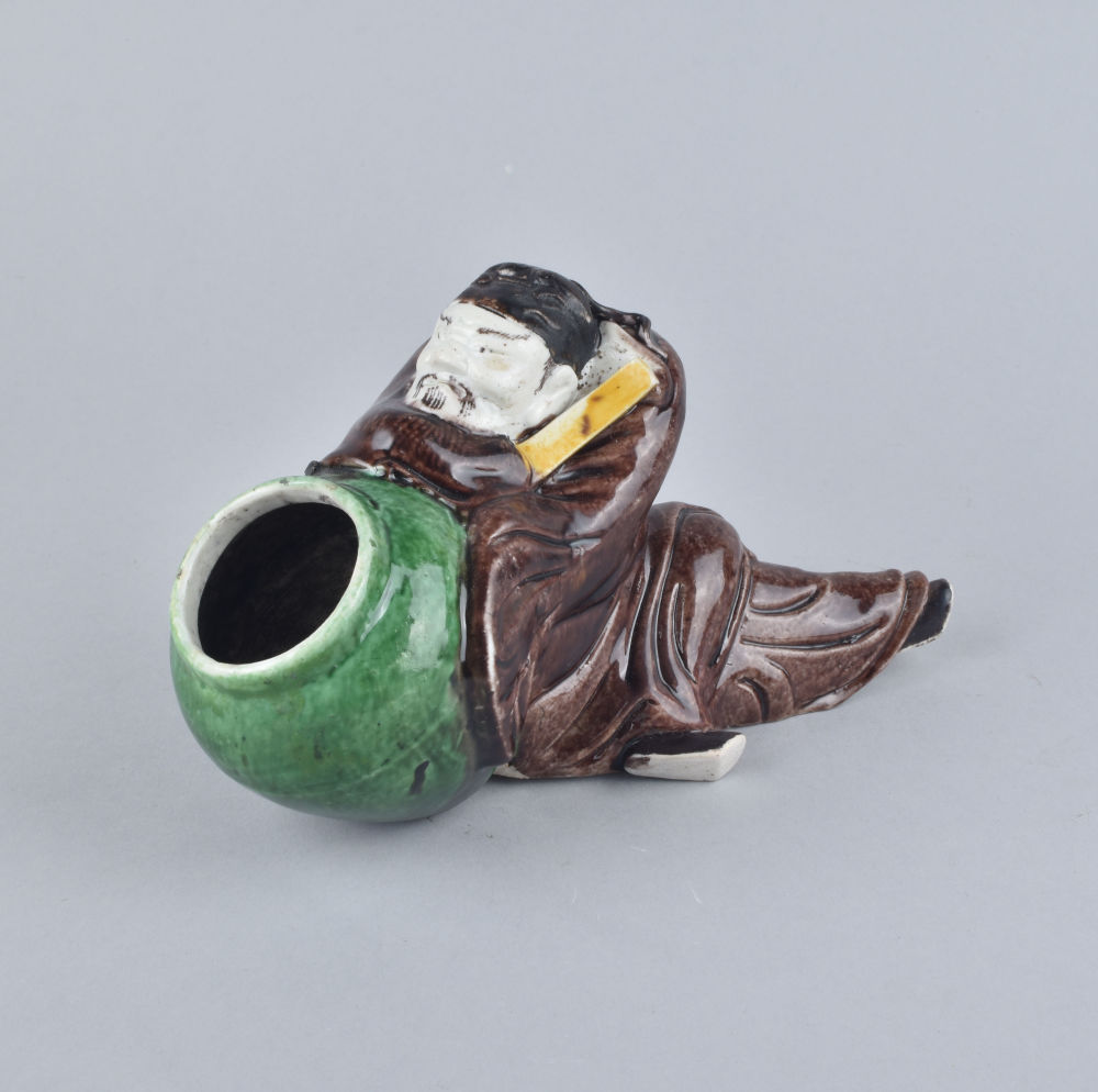 Famille verte Porcelain (biscuit) Kangxi (1662-1722), China Famille verte Porcelain (biscuit) Kangxi (1662-1722), China