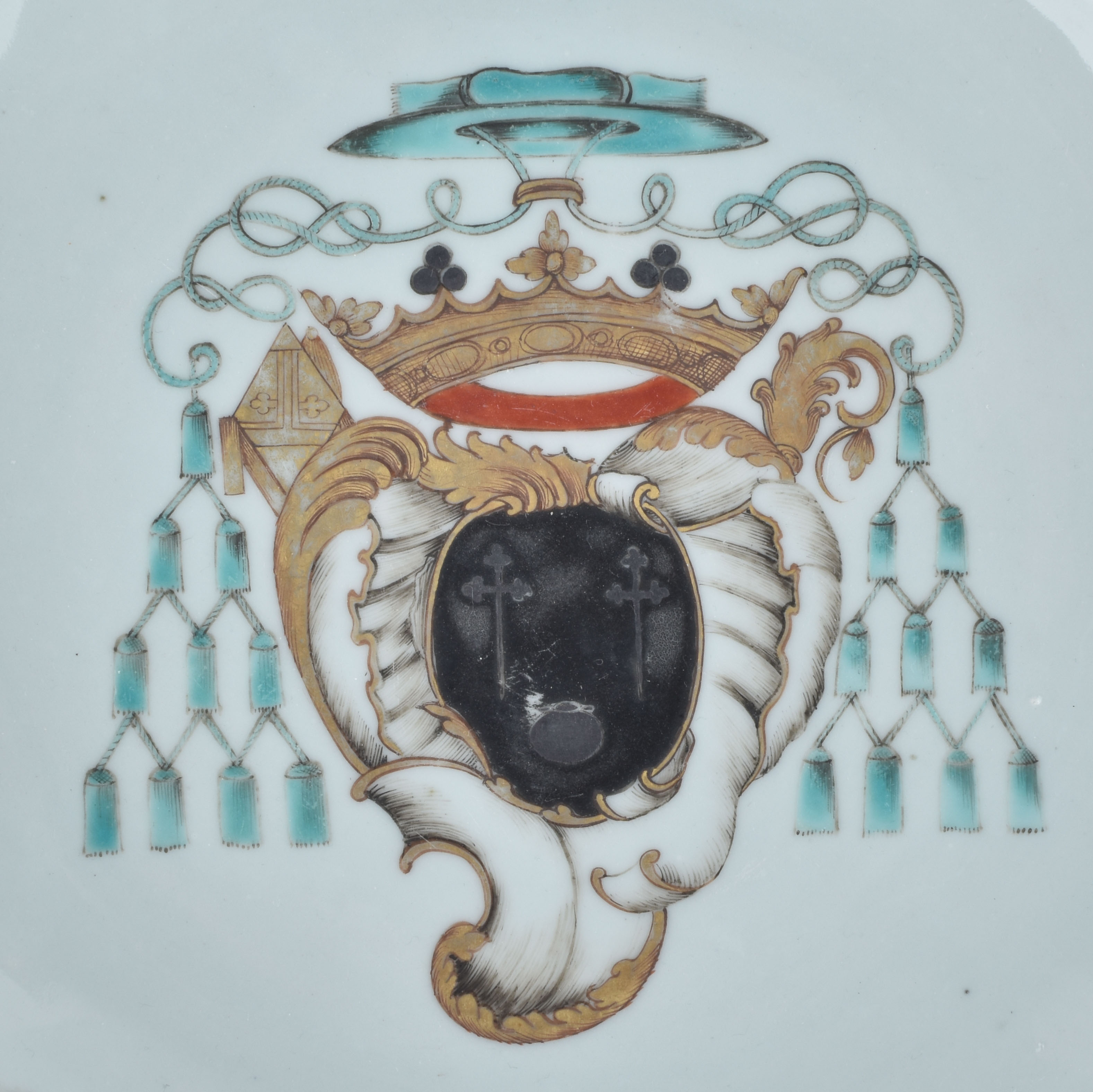 Porcelain Qianlong (1735-1795), circa 1750/55, China Porcelain Qianlong (1735-1795), circa 1750/55, China