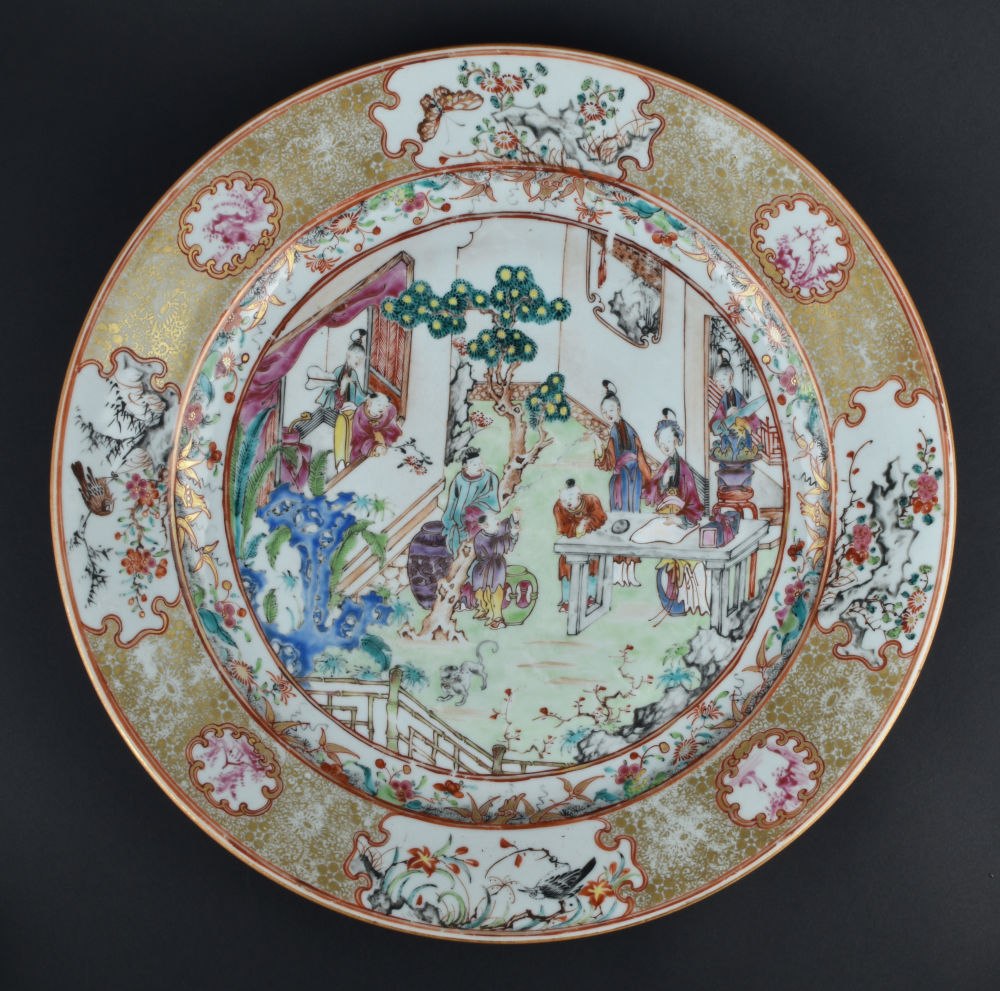 Famille rose Porcelain Qianlong (1736-1795), circa 1760, China Famille rose Porcelain Qianlong (1736-1795), circa 1760, China
